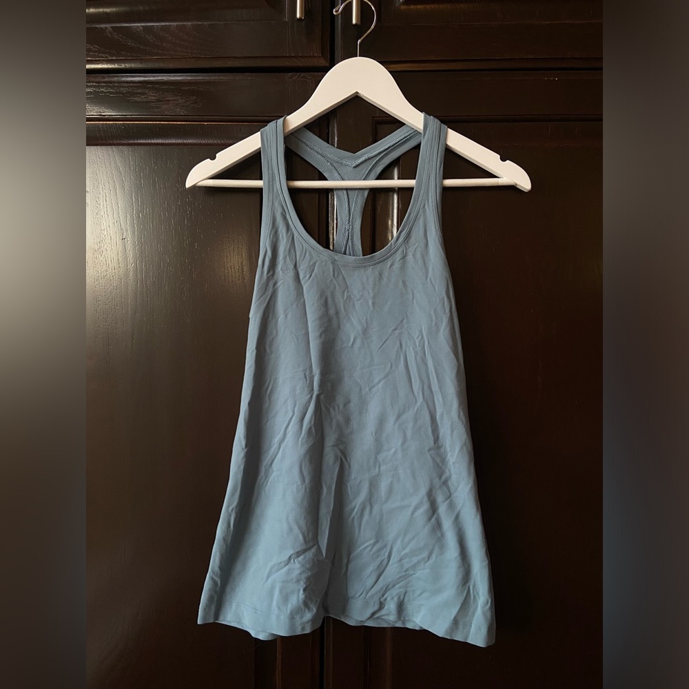 Lululemon Blue Work Out Tank - Great Condition